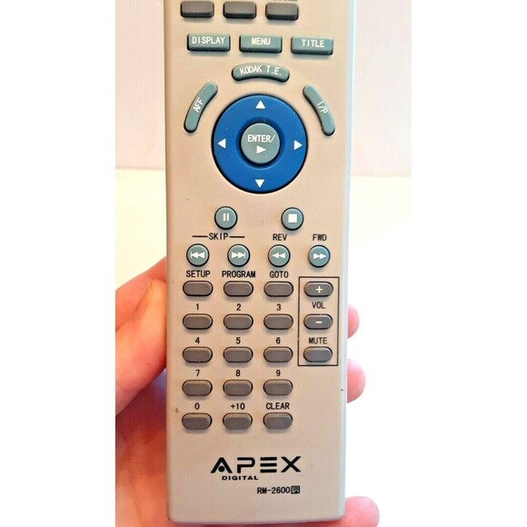 Apex Digital RM-2600 Remote Control Tested Working J5-5 - Picture 6 of 7
